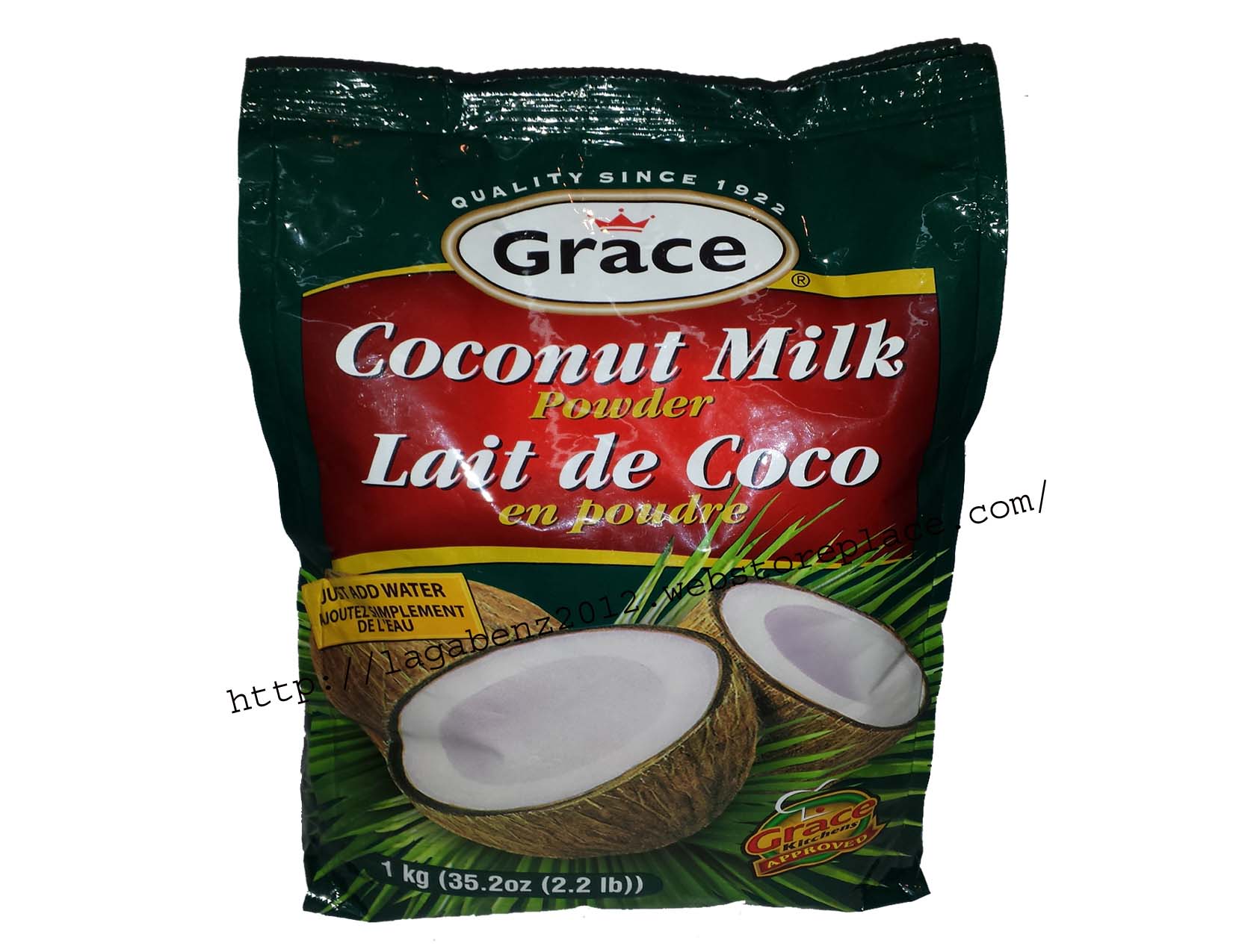 Grace Coconut Milk Powder Organic Recipes Nutrition Ingredients 2 2 Pound 1kg Best Jamaica