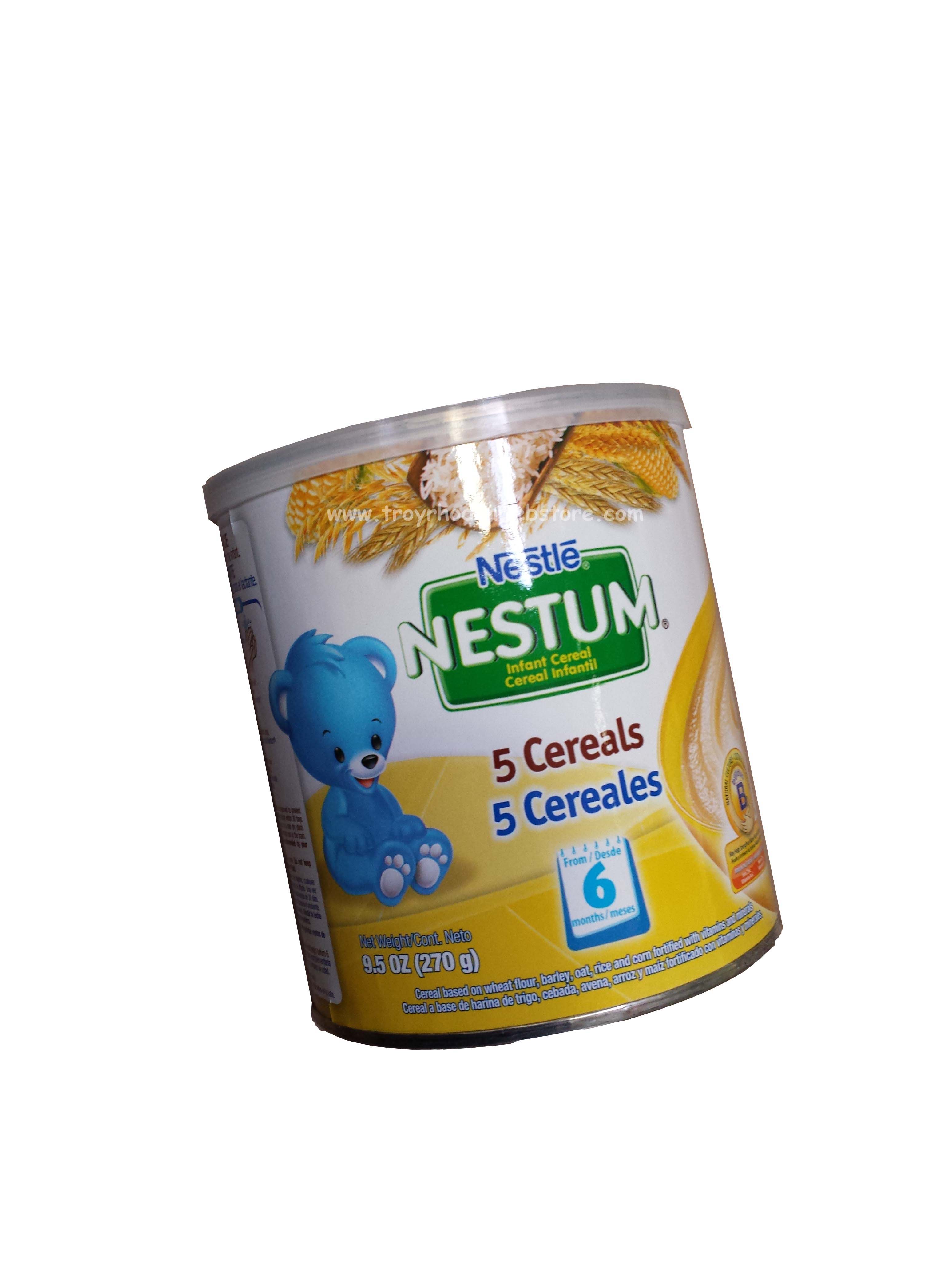 Nestle Nestum Infant 5 Cereals With Probioticos For Babies 6 To 9 ...