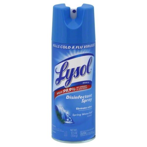 Lysol Disinfectant Spray Aerosol kills 99.9% viruses bacteria Germs 12 ...